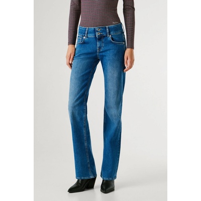 Pepe Jeans Dámské džíny STRAIGHT JEANS LW VENUS denim