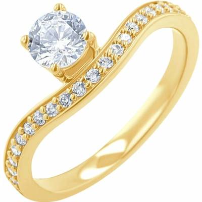 Eppi zásnubný prsteň s lab grown diamantmi Clea RE47240