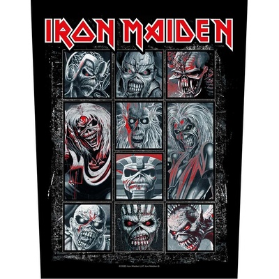 Nažehlovačka Iron Maiden - 10 Eddies
