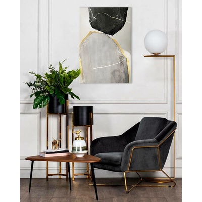 Obrazy na plátne - PREMIUM ART – Abstrakt Mlynské kamene - 60x90 cm