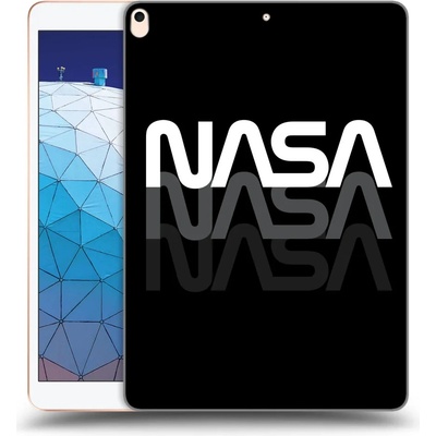 Picasee silikónový prehľadný obal Apple iPad Air 10.5 2019 3.generace NASA Triple