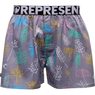 Represent pánské trenky EXCLUSIVE MIKE HERBS šedé – Hledejceny.cz