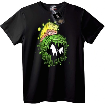 NOONEBRAND Тениска Мохок Череп - 2XL, Black