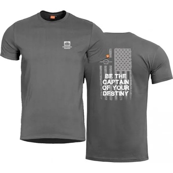 Image 1 of Pentagon American Flag Тениска, сива (K09012-AF-08WG)