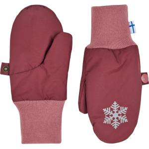 Finkid Детски ръкавици Finkid Rukkanen Gloves - Cranberry / Peach - размер M (202-0421-1112)