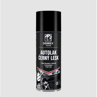 Den Braven Tectane Autolak černý lesk 400 ml TA21104