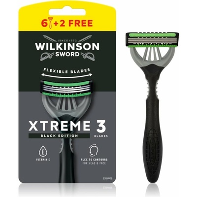 Wilkinson Sword Xtreme 3 Black Edition 8 ks