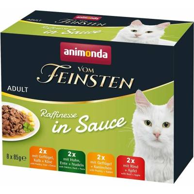animonda vom Feinsten Raffinesse Adult v omáčce 8 × 85 g