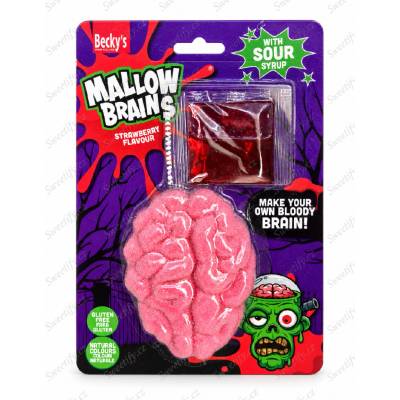 Becky’s Mallow Brains Strawberry Flavour 100 g