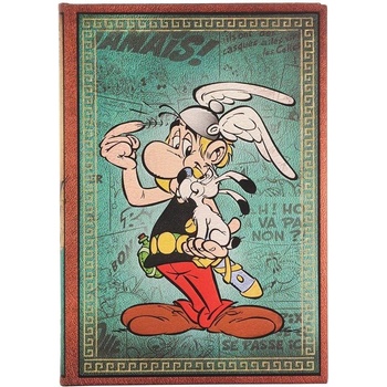 Paperblanks Тефтер Asterix the Gaul, Midi, широки редове, тв (1570181052)