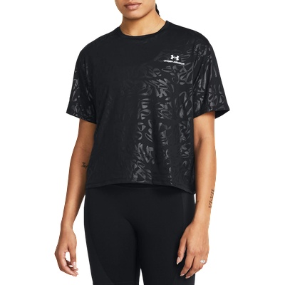 Under Armour Тениска Under Armour Vanish Energy Emboss Crop Черен Velikost XS