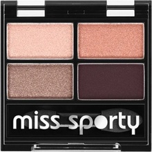 Miss Sporty Studio Colour Quattro Eyeshadow očné tiene 408 Smoky Rose 3,2 g