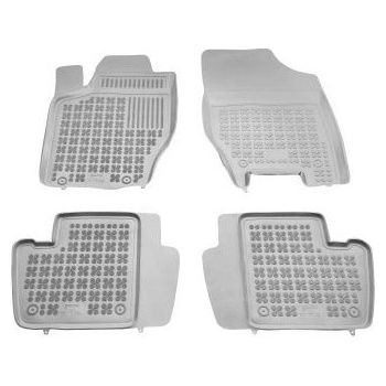 Rezaw-Plast Гумени стелки за citroen c4 i / ii (2004-2018) / peugeot 307 (2001-2008) - тип леген с пожарогасител - сиви