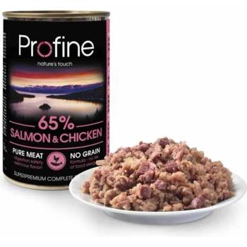 Консерва за кучета profine super premium grain free - сьомга и пилешко (289)