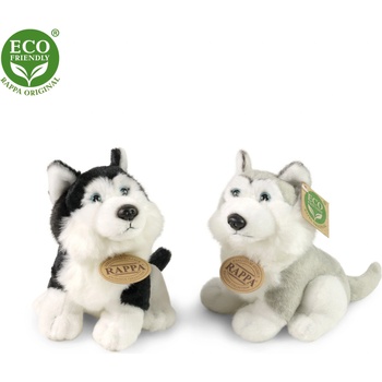 Image 1 of Rappa - Плюшено Хъски, сиво, 16 см. , серия Еко приятели