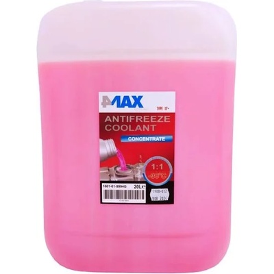 4MAX Антифриз 4max концентрат Червен, 20 литъра, -36° c