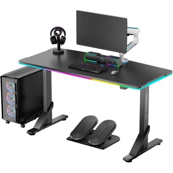 Ultradesk Гейминг бюро Ultradesk - IRON, черно (UDESK-IR-BKA/BKB)