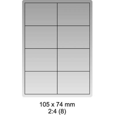 Emy 8588002038099 samolepící na bílé A4 105 x 74 mm 100 listů