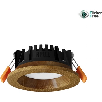 Image 1 of APLED - LED Лампа RONDO WOODLINE LED/3W/230V 3000K Ø 9 см дъб масивнo дървo (AP0172)