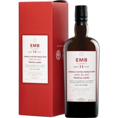Scheer Velier EMB Plummer Tropical Aging 14 y 69,7% 0,7 l (kazeta)