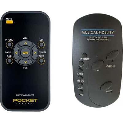 GENERAL Musical Fidelity Nu-Vista M3 Super - дистанционно управление дубликат (Nu-Vista M3 Super)