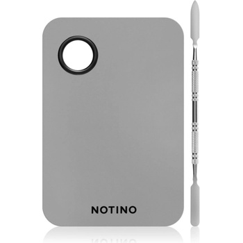Notino Makeup Brushes Professional Mixing Palette With Spatula Палитра за смесване на грим с шпатула
