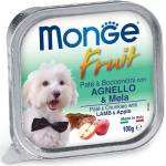 Monge FRUIT Pate And Chunkies With Lamb and Apple пастет и хапки с агнешко и ябълки 100gr