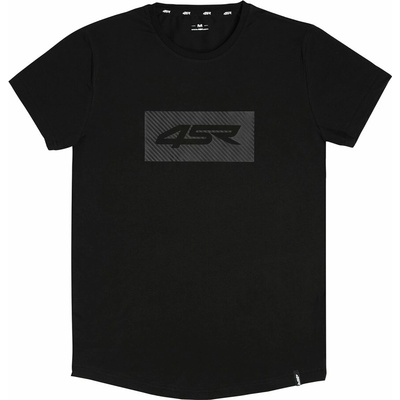 4SR tričko Logo Carbon Black