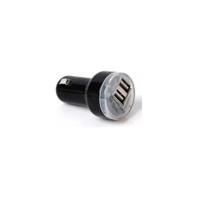 Универсално, USB зарядно, за кола, с 2 порта 1000mA