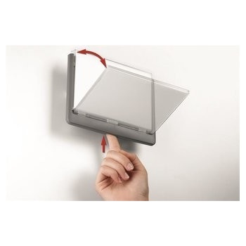 Informačná tabuľka Click Sign 210x148,5 grafitová