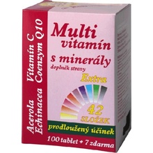 MedPharma Multivitamín s minerály + extra C 107 tablet