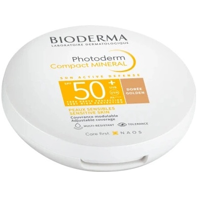 Bioderma Kompaktný púder SPF 50+ Photoderm Golden Compact Mineral 10 g