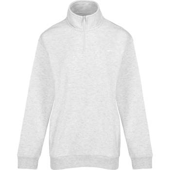 Slazenger Дамска блуза Slazenger Quarter Zip Sweatshirt Womens - Ice Grey Marl