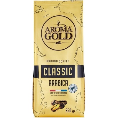 AROMA GOLD Classic Arabica mletá 250 g