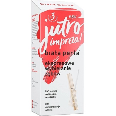 Biela perla Bieliace pero pero s bieliacim gélom 8 ml + zubná pasta 30 ml darčeková sada