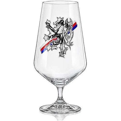 Crystalex CZECH IN sklenice na pivo lev 540 ml