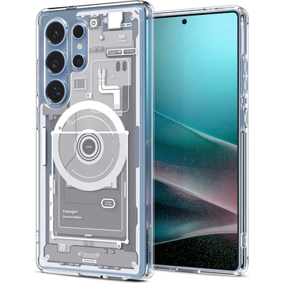 Spigen Ultra Hybrid Mag кейс за Samsung Galaxy S25 Ultra - Zero One White (8809971237895)