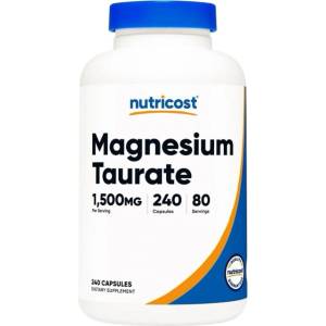Nutricost Magnesium Taurate 500 mg [240 капсули]