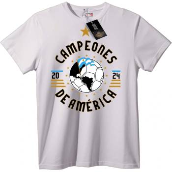 NOONEBRAND Тениска Чемпиони на Америка - 2XL, White