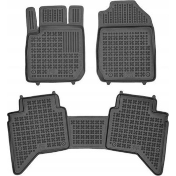 Rezaw-Plast Гумени стелки за ISUZU D-Max III (2020+) - 4 врати с двойна кабина - тип леген