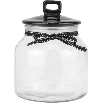 Horecano TOP-Буркан с керамичен капак ЧЕРЕН 2000ml (82712-20) (0132160)