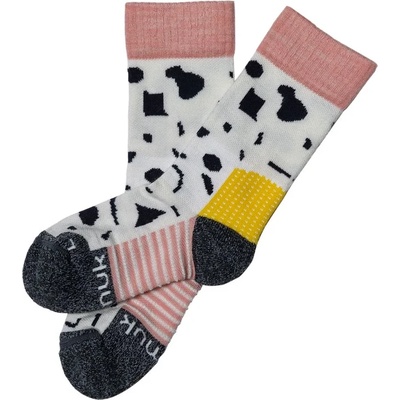 Namuk Детски мериносови чорапи Namuk Kid's Peak Merino Hiking Socks Walking socks - Off-White - размер 31-34 (EU) (201-6844-0313)