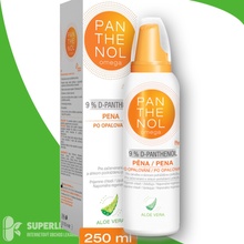 Omega Pharma Panthenol Omega Chladivá pena s Aloe Vera 9% 150 ml