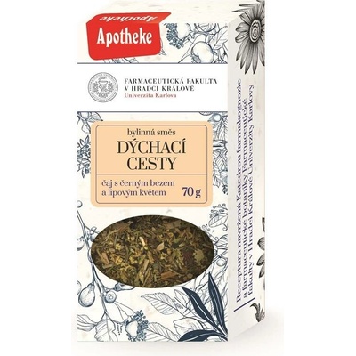 Apotheke Farmaceutická fakulta Dýchací cesty bylinný čaj sypaný 70 g