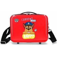 Joummabags PAW PATROL Red ABS Cestovný kozmetický kufrík 21x29x15cm 9l 2193922