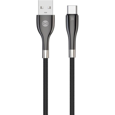 Forever GSM171007 datový Sleek USB/USB-C, 1m, černý