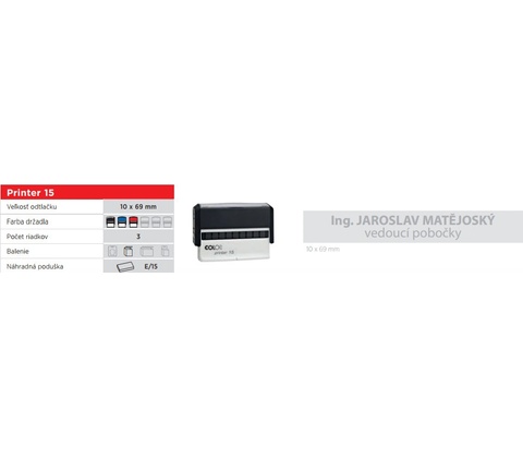 Colop Printer 15