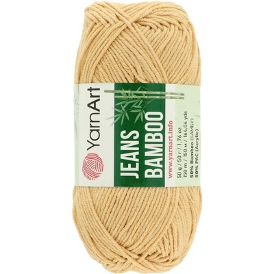 YarnArt Jeans Bamboo karamelová 130