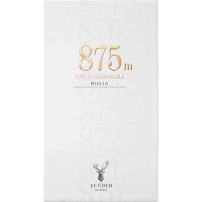 El Coto 875 m, krabica na 2 fľaše (2x0,75l)