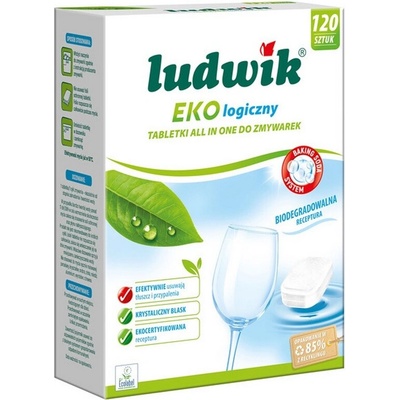 Ludwik Ekologické tablety do myčky All in1 soda 80 ks